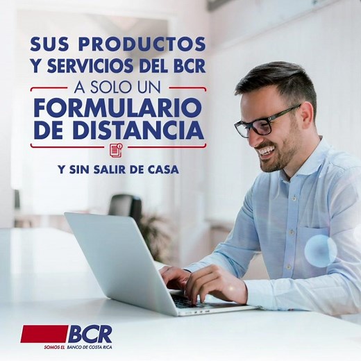 Solicite sus productos y servicios del BCR de manera digital a través del formulario electrónico aquí: Para: - Solicitud de Clave Dinámica - Apertura de Cuentas y ahorro automático - Solicitud de Tarjetas y Crédito - Y muchos más #QuedemonosEnCasa | Banco de Costa Rica