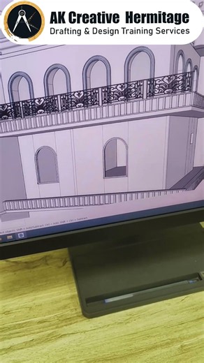 SketchUP Student Practice Session #interiordesign #yqarch #cadtutorial