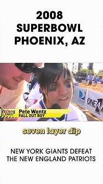 Super Bowl 2008: Chatting with Pete Wentz, Terry Crews + more! #superbowl #falloutboy #terrycrews