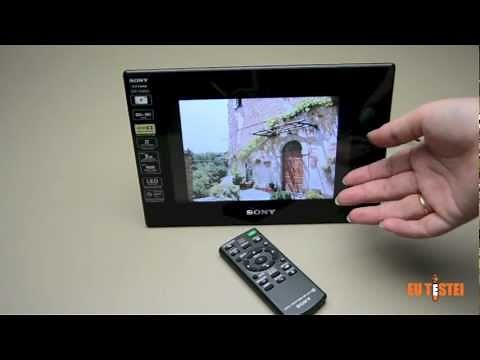 Porta-retrato digital Sony DPF-HD800 - Resenha Brasil