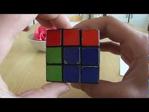 How to solve a Rubik's cube step 7 (Finishing the cube)