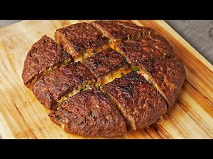 Giant Cheese-Stuffed Burger