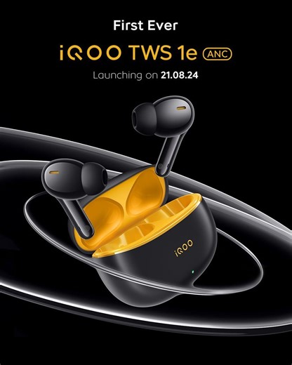 iQOO TWS 1e with ANC is launching on August 21 in India, read expected features, price - Gizmochina