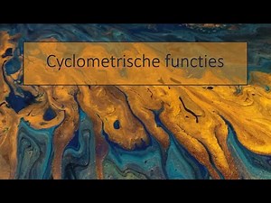 Cyclometrische functies