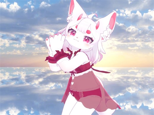 【VRC MMD】和福瑞猫猫一起心跳光谱·你我都在闪耀着光芒