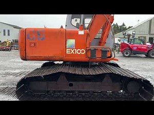 Hitachi EX100 Excavator & Bucket (CL69)