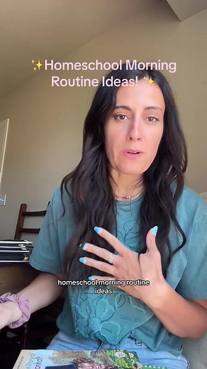 What are some things you guys do in the mornings?! ☀️💛 ✨Morning Menus linked in this video or my tiktok shop! If you want them personalized leave the custom info in the notes section of your order!✨ #morningroutine #homeschoolroutine #homeschool #homeschoolmom #morningmenu #homeschoolcurriculum