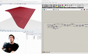Sweep Stairs using Grasshopper for Rhino