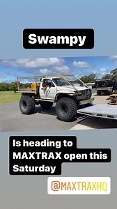 13K views · 103 reactions | SWAMPY IS CONFIRMED!  Come and meet Jase from All 4 Adventure and get up close and personal with this absolute monster truck on Saturday! | MAXTRAX | Facebook