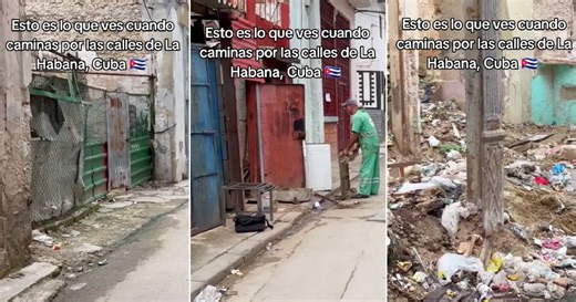 Cuban denounces the misery in Havana: "Poverty is reflected in the streets and in the people"