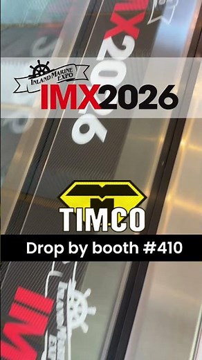 IMX 2026 Tank Barge Equipment | Visit TIMCO Booth #410