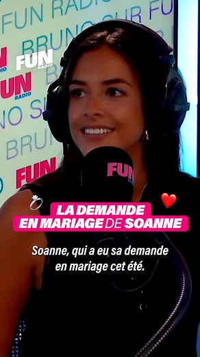 Félicitations à Soanne et son compagnon pour cette nouvelle 🥹💍🩷 | Fun Radio