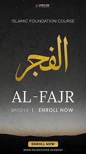 8.1K views · 278 reactions | Islamic Foundation (Al-Fajr) Batch 3 is...