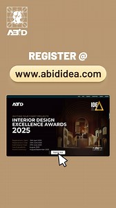 Join the league of design visionaries! Here's your step-by-step guide to making your mark at the ABID IDEA Awards 2025! Are you ready to turn inspiration into recognition? . 📌 Submit your project now! 🌐 www.abididea.com . . . . #ABIDInteriors #EthosEmpowers #DesignExcellence #InteriorDesign #IDEAawards #HowToParticipate #DesignForTomorrow | ABID Interiors