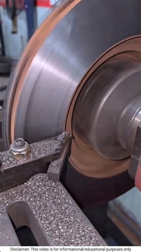 Brake Rotor Resurfacing Process | Step by Step Guide #shortsfeed #automobile #mechanic