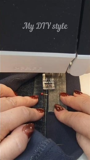 Shorten Jeans in 5 Minutes ✂️ Keep the Original Hem