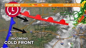 4K views · 26 reactions | UNFORTUNATELY, we have a cold front moving through later this afternoon and evening. A few isolated thunderstorms will be possible, mainly from 4PM to 10PM. It's not expected to be widespread, but these storms could be severe. Damaging hail, wind gusts, and a few tornadoes are possible. | Meteorologist Zac Scott | Facebook