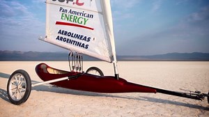 The physics of land sailing