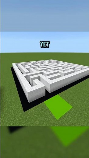 2D Maze to 3D Labyrinth #minecraft #commandblock