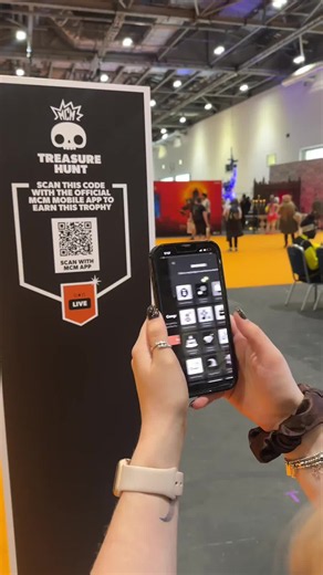 The MCM Treasure Hunt is back! Download the MCM Mobile App, find and scan the QR codes hidden around the show to unlock all the trophies. Once you've collected all of them, head over to the MCM Merch Store in south hall to claim your exclusive pin badge, while stocks last!