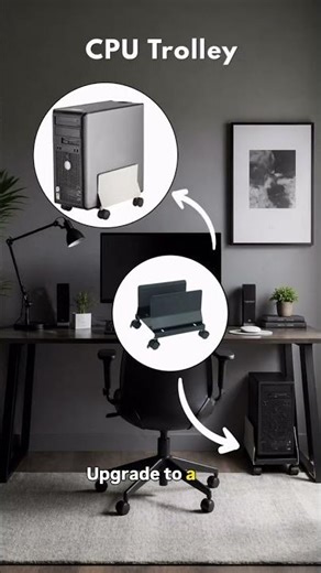 💻 CPU Trolley | Smart & Safe CPU Storage Solution