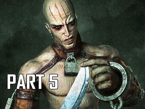 Batman Arkham Asylum Walkthrough Part 5 - Victor Zsasz (Return to Arkham Remaster Gameplay)