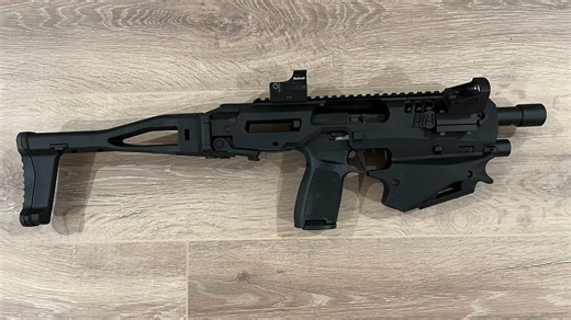 手枪秒变短步枪：CAA Micro转换套件