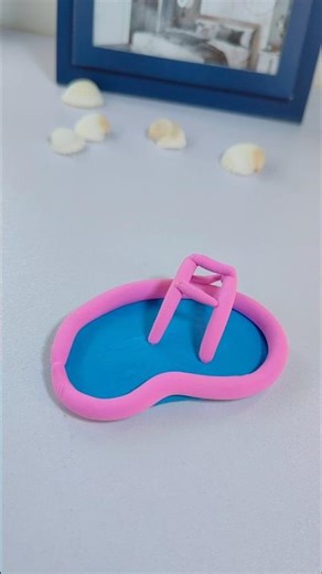 How to make swimming pool using clay #clayvideos