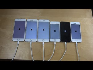iPhone 7 vs. iPhone 6S vs. iPhone 6 vs. iPhone SE vs. iPhone 5S vs. iPhone 5 - Which Is faster?!