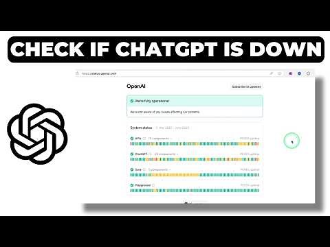 How To Check if ChatGPT is down