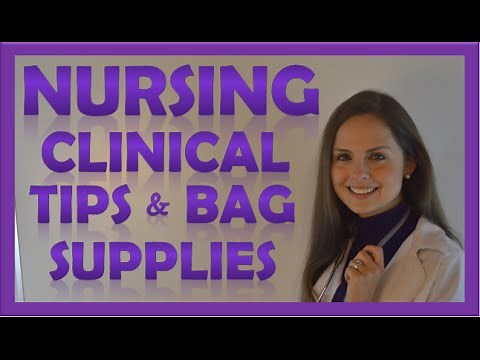 Nursing Clinicals Tips & Bag | What's in my Nursing School Clinical Bag?