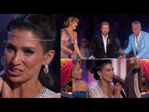 Hilaria Baldwin Grabs the Mic After Elimination as a Fight Breaks Out Among DWTS Judges