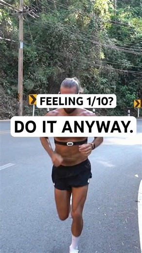 The runners who actually improve show up on their worst days #running #marathon #mindset