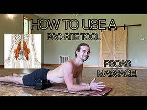 How To Use A Pso Rite - Psoas Massage Tutorial - Mays Yoga