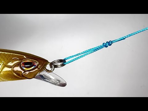 How to Tie a Strong Loop Knot in Seconds for Fishing 🎣