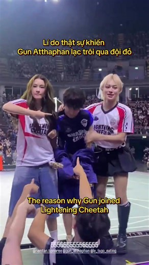 Cre on video 😊 #gunatthaphan #starlympicgmmtv2025