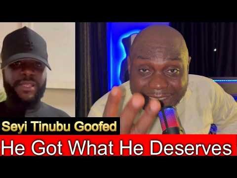 Seyi Tinubu Goofed Again & Nigerians Are Dragging Him Today