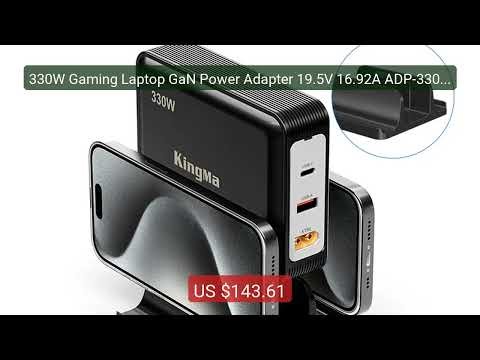 330W Gaming Laptop GaN Power Adapter 19.5V 16.92A ADP-330BB... — Top Pick 2026 | Unbeatable Price!