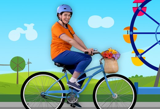I Like To Ride My Bicycle - Super Simple