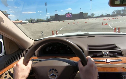 奔驰 W220 S级 S55 AMG 赛道日第一人称驾驶