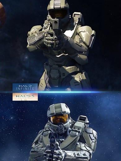Halo 5 and Halo Infinite: A Blue Team Comparison