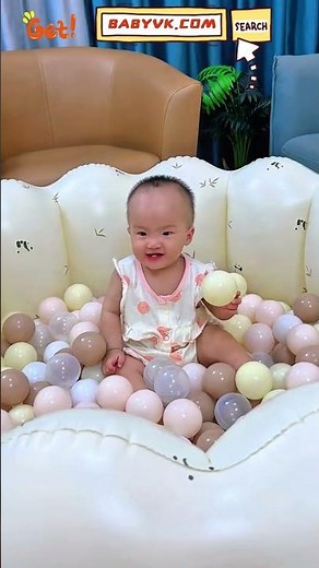 Looking for a Fun & Safe Play Area? Inflatable Play Ball Pit is Perfect! #babytoy