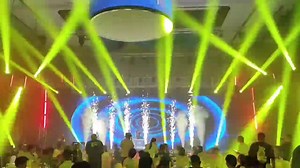 Indoor spark machine for the event: Email:totemopto@gmail.com Web:www.cn-totem.com/product-catagory/effect-machine/ | Pro Stage Equipment Export