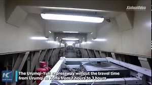 Tunnel boring machines have passed through the most difficult and dangerous part of the Tianshan Shengli tunnel in northwest China's Xinjiang. The 22-km-long expressway tunnel is part of 1,300-km expressway in the region. #AmazingChina | China Xinhua Sci-Tech