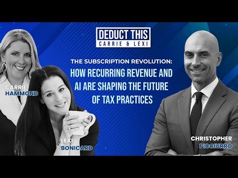 The Subscription Revolution: How Recurring Revenue and AI Are Shaping the Future of Tax Practices