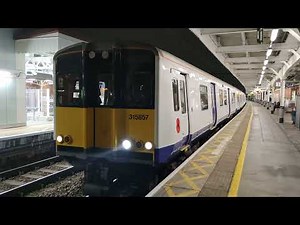 Elizabeth Line Class 315 departing Romford