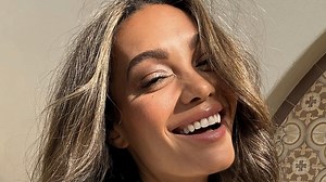 The Price Is Right model Alexis Gaube surprised on stage by dancing contestant