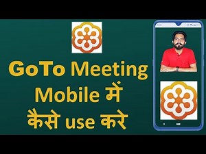 How to Use Goto Meeting App on Mobile || Create Account || Schedule Meeeting & share Link