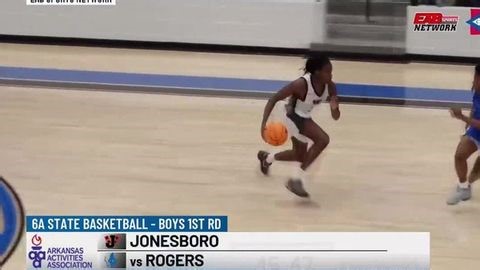 2026 6A State Basketball: Jonesboro beats Rogers in boys 1st Round | Haystack News