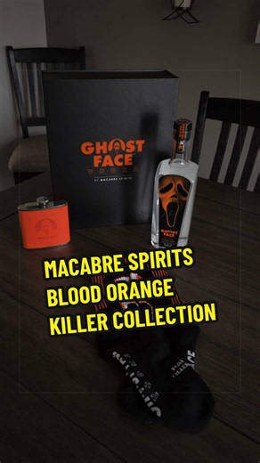@Macabre Spirits BLOOD ORANGE GHOSTFACE KILLER COLLECTION UNBOXING 🍊👻 #scream #ghostface #ghostfacecosplay #unboxing #ghostfacescream